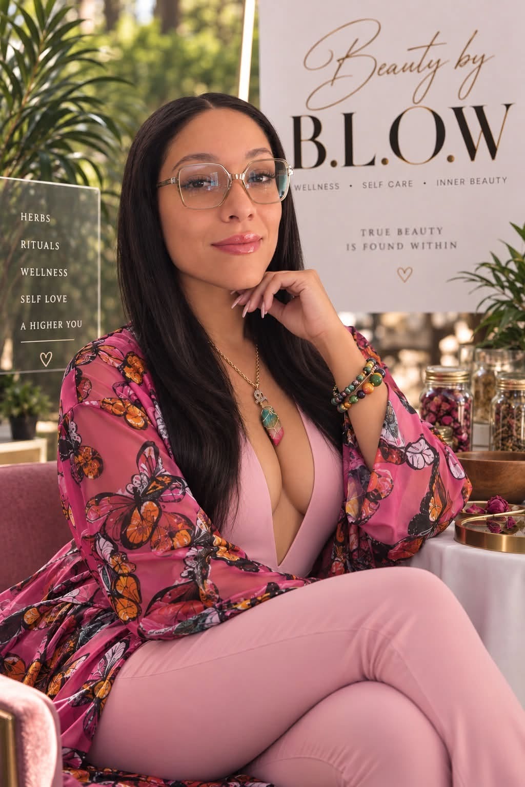 Portrait supplied for the B.L.O.W By Shari feature